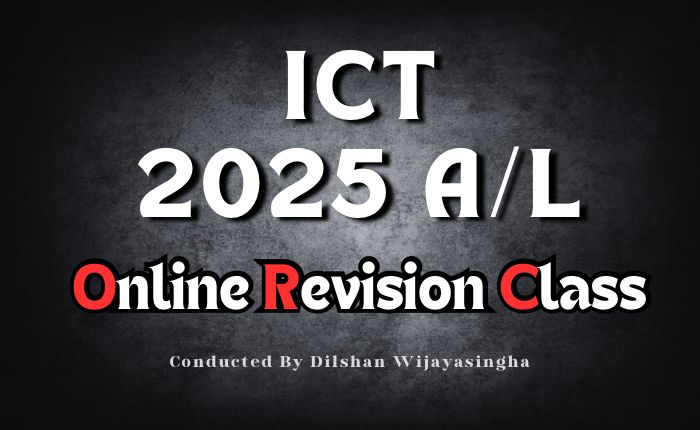 2025 A/L | Online Revision Class | April